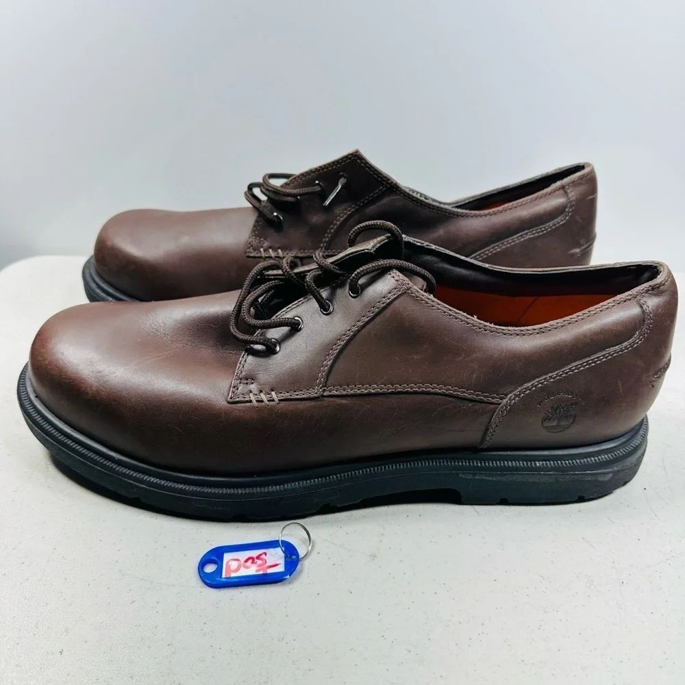 Timberland Men's Brown Leather Shoes size 15